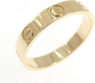 Cartier Love Yellow Gold (18K) Band Ring (Pre-Owned)