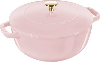 Staub Cast Iron Essential French Oven, Dutch Oven, 5-quart, serves 5-6, Made in France