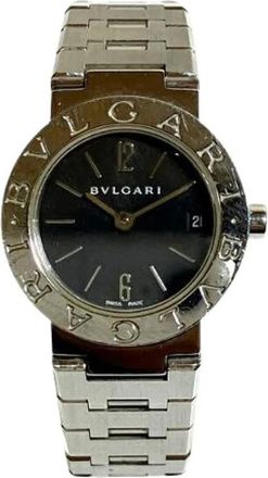 Bulgari Pre-owned Watches, female, Black, Size: ONE SIZE Pre-owned Vintage Watch
