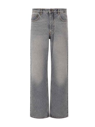 Off-white Grey Jeans