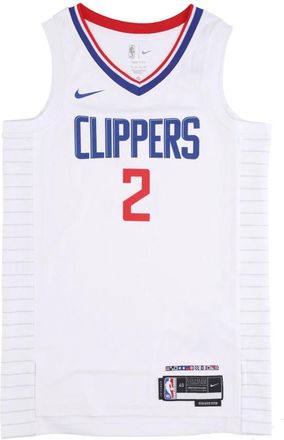 Nike Basketball Tanktop Swingman Jersey Kawhi Leonard 2022/23 - Heren - Fitness - Wit - L - Polyester - Fitness