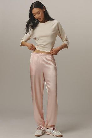 Michael Stars Pixie Satin Joggers Pants