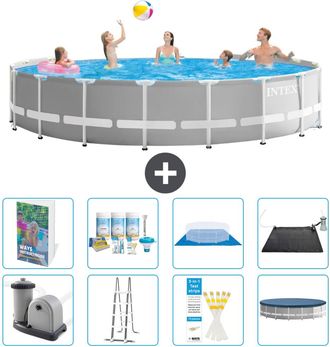 Intex Piscina Prism Frame Redonda - 549x122 Cm - 9-piezas S632
