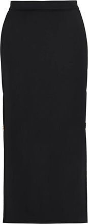 Pinko Gto Midi Rok - Dames - Midirokken - Zwart - S - Rokken