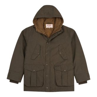Filson Parka da Montagna Cerata - - Coats - Uomo - Verde - XL
