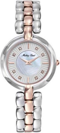 Mathey-Tissot Womens Farah Silver Dial Watch