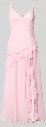 Bardot Bardot Abendkleid mit Herz-Ausschnitt in Rosa, Größe 34