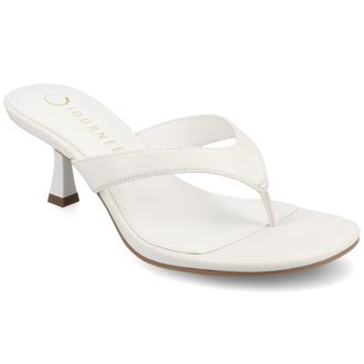 Journee Collection Women & apos;s Danielle Kitten Sandals