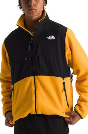 The North Face Retro Denali Jacket in Summit Gold/Tnf Black at Nordstrom, Size Xxx-Large