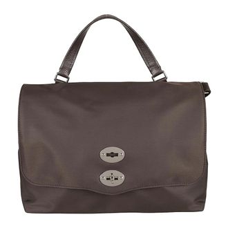 Zanellato Nylon Tas - Dames - Handtassen - Bruin - ONE Size - Nylon - Tassen