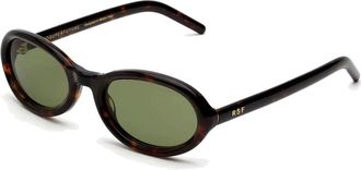 Retro Superfuture Cherry Zonnebril - unisex - Zonnebrillen - Bruin - 55 MM - Accessoires