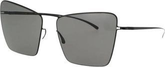 Mykita Rechthoekige Modieuze Zonnebril - Heren - Zonnebrillen - Zwart - ONE Size - Accessoires