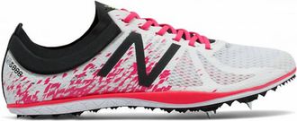 New Balance Womens Ld5000 V4 Spike Shoes In White Pink