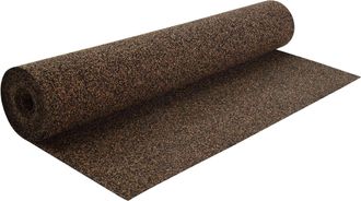 vidaXL Rollos De Corcho Marr&oacute;n 100 X 500 Cm Corcho Y Caucho Vidaxl