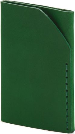 Ezra Arthur No. 2 Card Holder Wallet in Green at Nordstrom