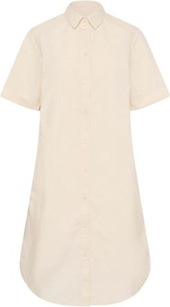 Part Two Beverapw Shirt Dress - Dames - Shirt Kleedjes - Beige - XS - Katoen - Kleedjes