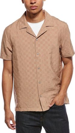 Scotch & Soda Solid Camp Shirt