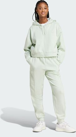 adidas Womens Energize Tracksuit - Pale Green Cotton - Size X-Small