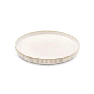 Medard De Noblat 6 platos de postre 21 cm gres beige
