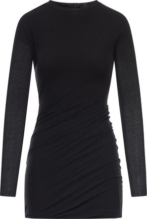 Jil Sander Double-Layered Cotton Mini Dress