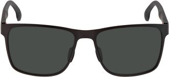 Carrera Green Rectangular Mens Sunglasses CARRERA 8026/S 0003/QT 57