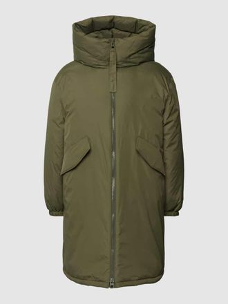 Marc O'Polo Mantel mit Pattentaschen in Oliv, Größe 44