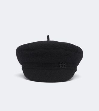 Ruslan Baginskiy Wool-blend felt beret