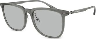 Emporio Armani Occhiali da sole squadrati - Grigio