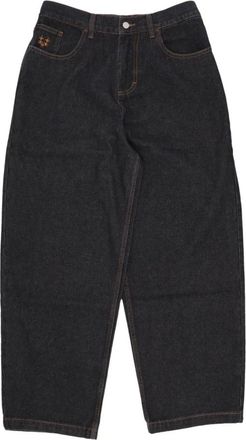 Usual Loose-fit Jeans met Logo - Heren - Loose Fit Jeans - Blauw - M - Katoen - Jeans
