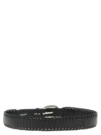 Golden Goose Houston Belt - Black