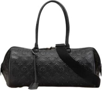 Louis Vuitton Pre-owned Weekend Bags, female, Black, Size: ONE SIZE Pre-owned Vintage Weekend Bag