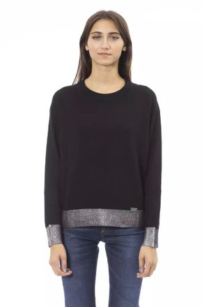 Baldinini Black Wool Women Womens Sweater