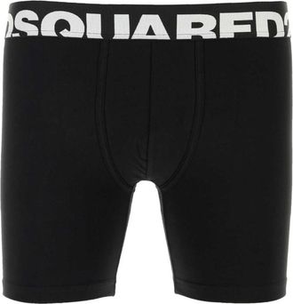 Dsquared2 Black Stretch Swimming Trunk
