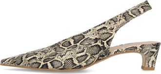 Zinda Schoenen, Dames, Veelkleurig, 37 EU, Leer, Slingback Pump