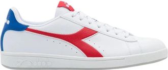Diadora Synthetisch Leren Tournament Sneakers - Heren - Sneakers - Wit - 43 EU - Leer - Schoenen