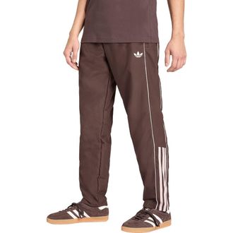 adidas Half Stripes Track Pants in Aurora Coffee// at Nordstrom, Size Xx-Large R