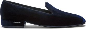 Churchs velvet loafers - Blue