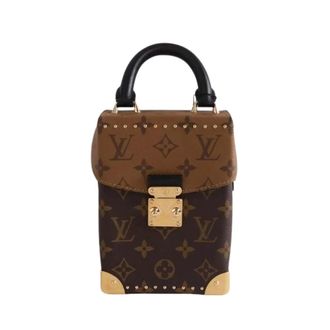 Louis Vuitton Pre-owned Camera Box - Dames - Pre-owned - Bruin - Maat: ONE Size Leer
