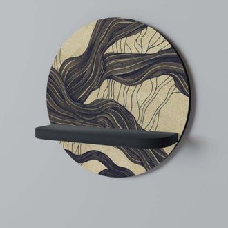 OEM Fragmentos Unificados Estante Redondo Negro