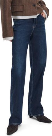Rag & Bone Featherweight Shea Relaxed Straight Leg Jeans in Luna at Nordstrom, Size 33