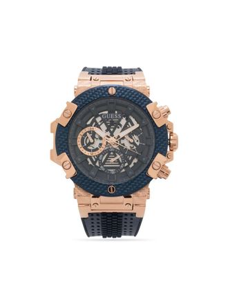 Guess Co Orologio Carbon 46mm - Blu