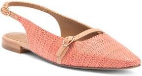 Nordstrom Rack Lauri Slingback Flat in Coral Antique at Nordstrom Rack, Size 6.5
