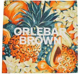 Orlebar Brown Tasso Club Tropicana Scarf (276041-AMBER/MIMOSA)