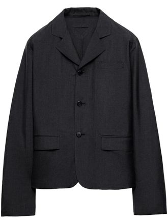 Prada single-breasted jacket - Black