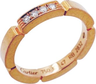 Cartier Pink Gold (18K) Band Ring (Pre-Owned)