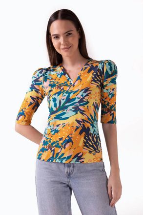 Celina Moon Lina Knit Top In Blue