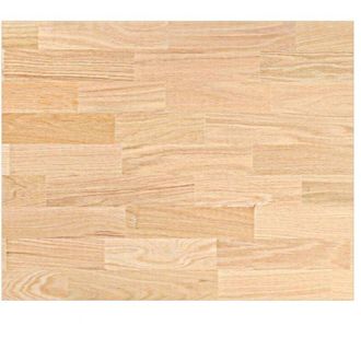 vidaXL Encimera De Cocina Rectangular Madera Maciza Roble Vidaxl