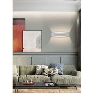 Trade Shop Trade Shop Traesio - Trade Shop - Applique Lampada Da Parete Luce Led Moderna 12 Watt Luce 4000k 6500k 3000k E59-b