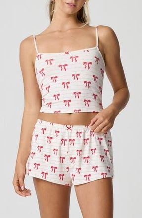 Florence By Mills Cotton Blend Pajamas in Tied Up at Nordstrom Rack, Size Large