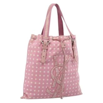 Saint Laurent Bolso Tote Vintage Pre-owned - Pre-owned - Mujer - Rosa - ONE SIZE